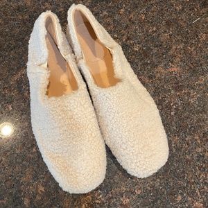 JCrew Faux Shearling Ballet Flats 10